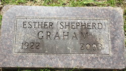Esther Flora <I>Shepherd</I> Graham 