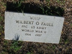 Wilbert Otto “Whip” Faull 