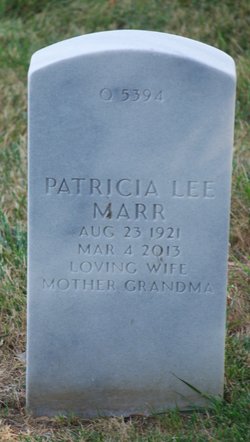 Patricia Lee <I>Cox</I> Marr 