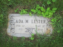 Ada M <I>Thomas</I> Lester 