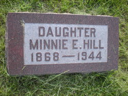 Mary E “Minnie” Hill 