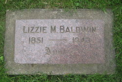 Marian Eliza “Lizzie” Baldwin 
