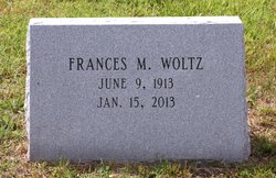 Frances M Woltz 