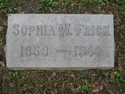 Sophia <I>Waller</I> Frick 