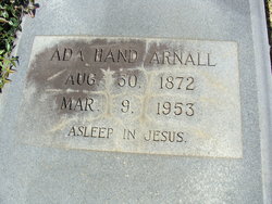 Ada <I>Hand</I> Arnall 