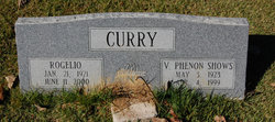 V Phenon <I>Shows</I> Curry 