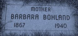 Barbara Mary <I>Poehner</I> Bohland 