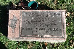 Dorothy <I>Emanuel</I> Williams 