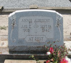 Annie <I>Antrich</I> Albrecht 