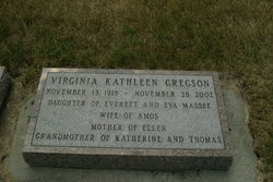 Virginia Kathleen <I>Massee</I> Gregson 