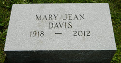 Mary Jean <I>Atkinson</I> Davis 