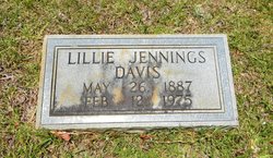 Lillie Mai <I>Jennings</I> Davis 