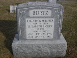 Elizabeth <I>Eicker</I> Burtz 