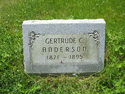 Gertrude Cecilia <I>Rice</I> Anderson 