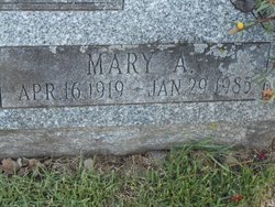 Mary A. <I>Burke</I> Bahl 