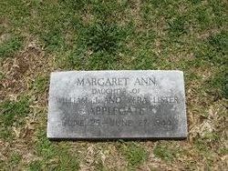Margaret Ann <I>Lister</I> Applegate 