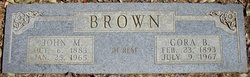 Cora Bell <I>Powell</I> Brown 