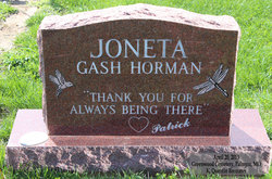 Mary Joneta <I>Gash</I> Horman 