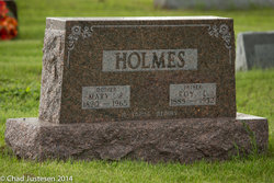 Mary Pearl <I>Watts</I> Holmes 