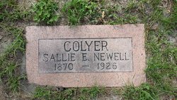 Sallie E <I>Newell</I> Colyer 