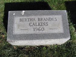 Bertha <I>Brandes</I> Calkins 