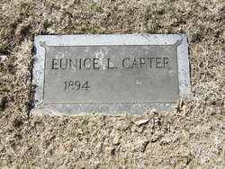 Eunice <I>Ludewig</I> Carter 