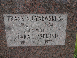 Clara L. <I>Asplund</I> Cynewski 