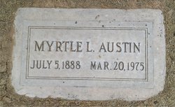 Myrtle L. <I>Willis</I> Austin 