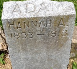 Hannah Ann <I>Powell</I> Adam 