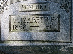 Elizabeth “Lizzie” <I>Paynter</I> Adams 