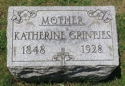 Katherine Katherina  M. <I>Deuster</I> Grintjes 