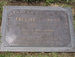 Ercelle E <I>Ward</I> Brown 