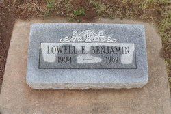 Lowell Earl Benjamin 