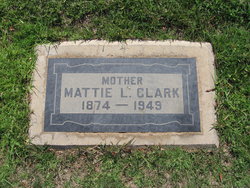 Martha Lydia “Mattie” <I>Gibson</I> Clark 