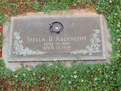 Stella Agnes <I>Barnes</I> Abernathy 