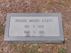 Phoebe <I>Moore</I> Rabon 