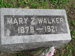Mary Z. “Molie” <I>Moyer</I> Walker 