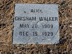 Alice <I>Grisham</I> Walker 