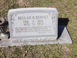 Beulah Bell <I>Blackwell</I> Bennet 