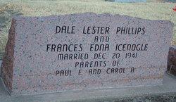 Frances Edna <I>Icenogle</I> Phillips 