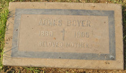 Agnes <I>Foy</I> Boyer 