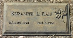 Elizabeth L. Kain 
