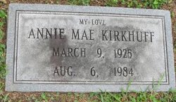 Annie Mae Kirkhuff 