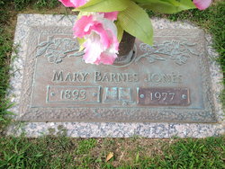 Mary <I>Barnes</I> Jones 