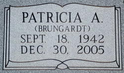 Patricia Ann “Patt” <I>Brungardt</I> Schmidt 