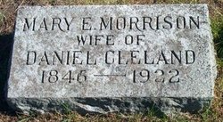 Mary E <I>Morrison</I> Cleland 