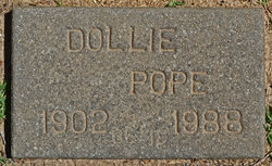 Dollie E <I>Chappuis</I> Pope 