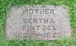Bertha <I>Crotts</I> Kintzel 