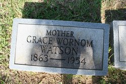 Grace Gertrude <I>Wornom</I> Watson 