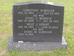 Ethel Elizabeth <I>Merrick</I> Aubinger 